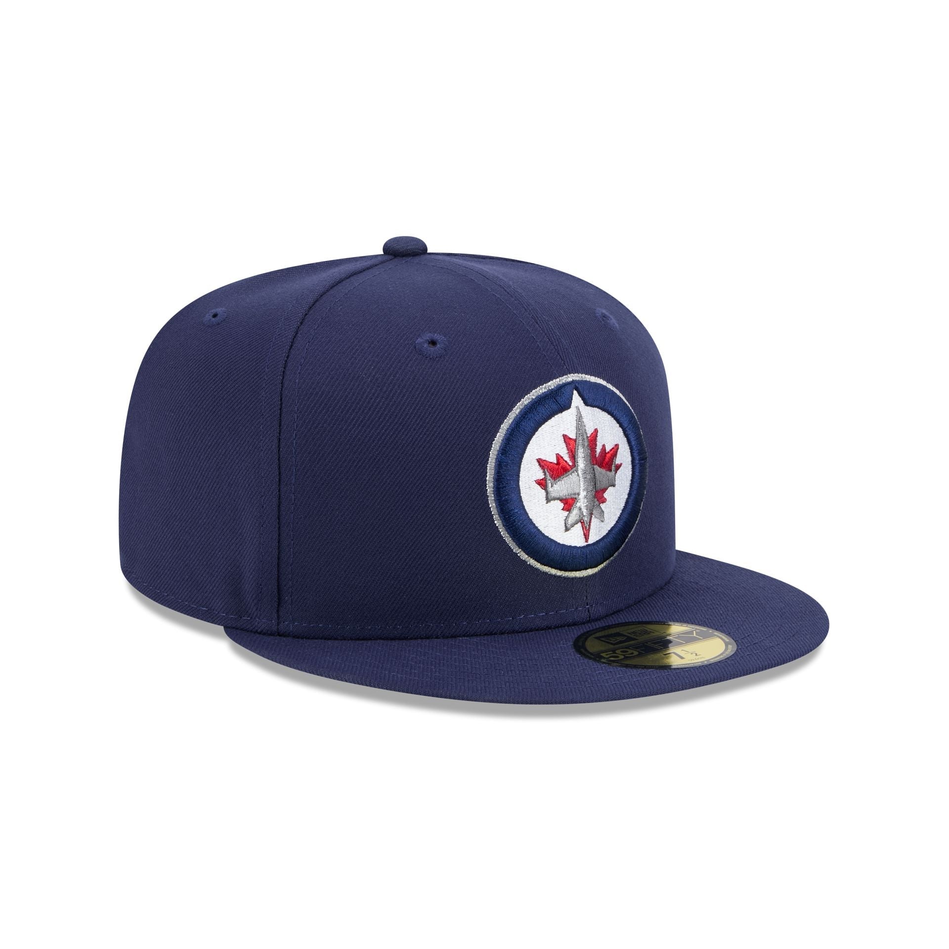 Winnipeg Jets Rear Wordmark 59FIFTY Fitted Hat
